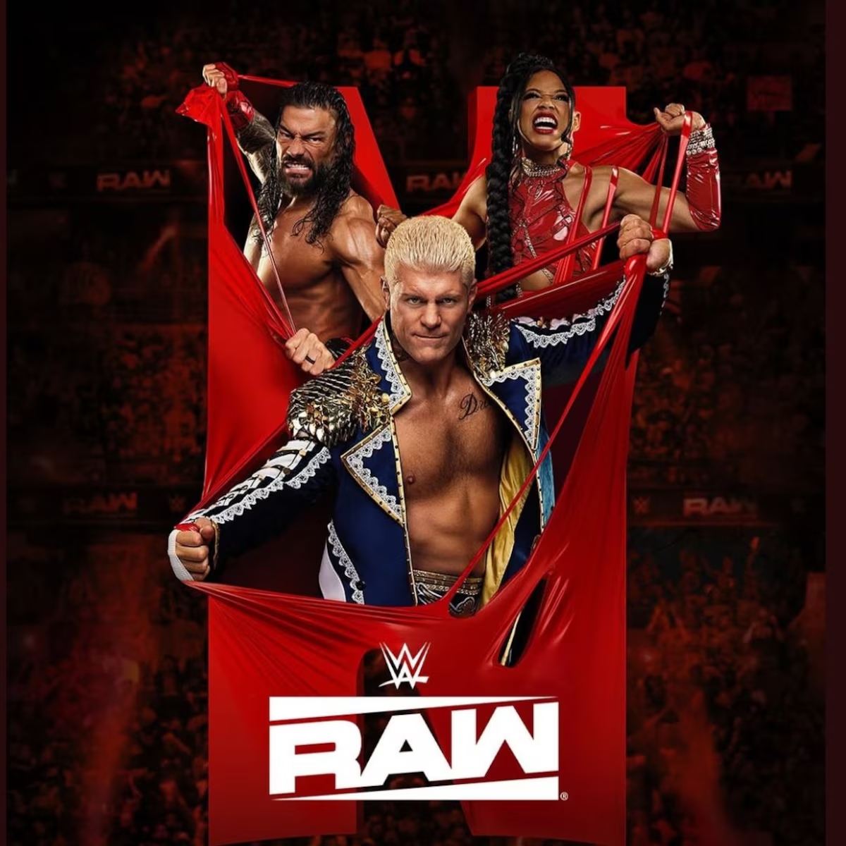 React'o Catch WWE RAW avec Tampo